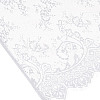 Flower Pattern Polyester Lace Fabric DIY-WH0496-28A-7