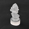 Natural Selenite Figurines DJEW-Q006-01C-3