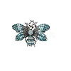 Bee Alloy Rhinestone Brooch PW-WGAD9CF-03-1