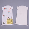 Hair Clip Display Cards DIY-WH0167-86N-1