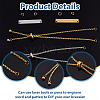 DIY Rectangle Link Bracelets Making Kits DIY-HS0001-79-4