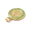 Brass Charms KK-B059-50G-E-3