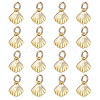 16Pcs Brass Charms ZIRC-HY0001-14-1