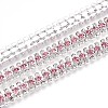 Iron Rhinestone Cup Chains CH-T006-04S-08-1