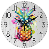 MDF Printed Wall Clock HJEW-WH0058-007-1