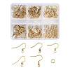 50Pcs 5 Style 304 Stainless Steel Earring Hooks STAS-YW0001-23-1