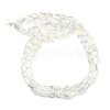 AB Color Plated Electroplate Transparent Glass Beads Strands EGLA-G037-06A-AB01-2