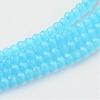 Imitation Jade Glass Beads Strands GLAA-R135-2mm-37-1