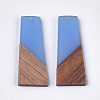 Resin & Walnut Wood Pendants RESI-S358-83F-2