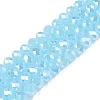 Electroplate Glass Beads Strands LS-EGLA-A044-J6mm-B04-1