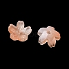 Dyed & Heated Glass Bead Caps GLAA-Z019-03K-2