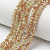 Electroplate Glass Beads Strands EGLA-A034-J6mm-J04-1