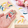 30Pcs Handmade Porcelain Pendants PORC-SC0001-54A-3