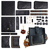 DIY Imitation Leather Women's Shoulder Bag Making Kit with Magnetic Closure & Fluffy Ball Charm DIY-WH0570-01A-1