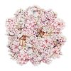 50Pcs 25 Styles Flower PET Waterproof Stickers Sets STIC-C008-04F-2