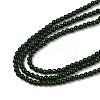 Synthetic Green Goldstone Beads Strands G-G189-B03-04-4