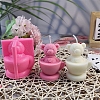 DIY Food Grade Teacup Bear Candle Silicone Molds PW-WGB6F3E-01-4