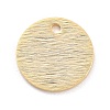 Brass Charms KK-Y003-06G-G-2