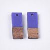 Resin & Walnut Wood Pendants RESI-S358-79H-2