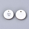 Natural Freshwater Shell Pendants SHEL-Q018-01A-U-P-2