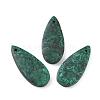 Natural Malachite Pendants G-K171-04H-1