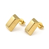 PVD Vacuum Plating 304 Stainless Steel Stud Earring EJEW-C099-06GP-3