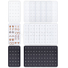 18Pcs 3 Colors Acrylic Earring Display Cards EDIS-WH0016-076-1