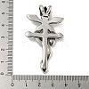 316 Surgical Stainless Steel Big Pendants STAS-Z073-89AS-3