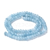 Dyed Natural Malaysia Jade Rondelle Beads Strands G-E316-2x4mm-64-4