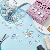 300Pcs 3 Styles Acrylic Sew on Rhinestone MACR-PH0001-76B-5