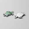 Zinc Alloy Enamel Connector Charms LS-FIND-WH0136-19B-2