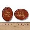 Natural Red Jasper Pendants G-K353-06H-3