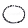 304 Stainless Steel Curb Chain Necklaces NJEW-H493-20B-1