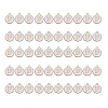 Golden Plated Alloy Charms ENAM-SZ0001-25A-F-1