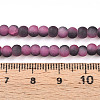 Crackle Glass Beads Strands GLAA-N009-4mm-09-4