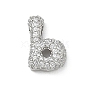 Brass Micro Pave Cubic Zirconia Pendants KK-A300-02P-B-1