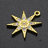 Alloy Rhinestone Pendants PALLOY-S098-DA005-3-2