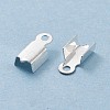 304 Stainless Steel Folding Crimp Ends X-STAS-F040-45-S-4