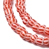 Handmade Lampwork Beads Strands BLOW-K001-01A-15-3
