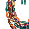 ABS Plastic Rice Beaded Multilayer Necklaces & Dangle Earrings Sets for Women FS-WG0C9E5-01-5