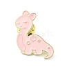 Cute Dinosaur Enamel Pin JEWB-J005-03B-G-1