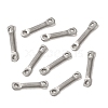 Non-Tarnish 304 Stainless Steel Links Connector Charms STAS-Q323-07P-1