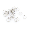 Tarnish Resistant 304 Stainless Steel Open Jump Rings STAS-J013-6x0.9mm-01-1