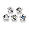 Tibetan Style Alloy Beads TIBE-N013-28AS-1