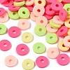 Handmade Polymer Clay Beads Strands CLAY-R089-6mm-T02B-17-2