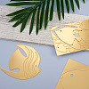 3 Sets 3 Style Fish Acrylic Mirror Wall Stickers DIY-CF0001-02A-5