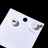 Polystyrene Foam Earring Pads KY-T017-01-A-6