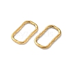 304 Stainless Steel Twisted Linking Rings STAS-L300-006B-G-2