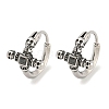 316 Surgical Stainless Steel Hoop Earrings EJEW-D096-14L-AS-1