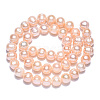 Natural Cultured Freshwater Pearl Beads Strands PEAR-N013-07L-4